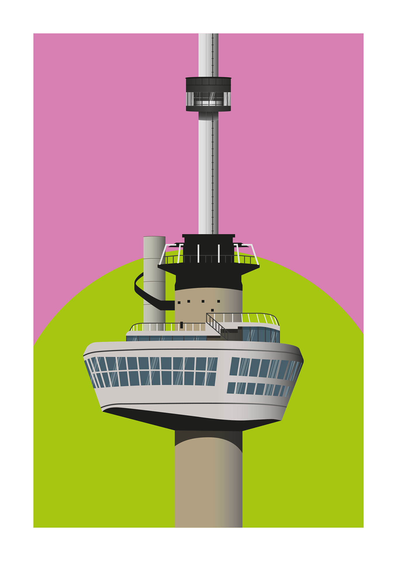 Euromast Rotterdam Special Edition poster